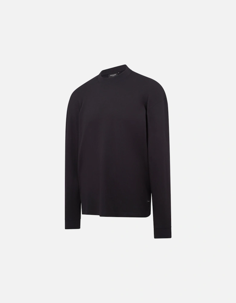 Long Sleeve Oversized Interlock T-Shirt