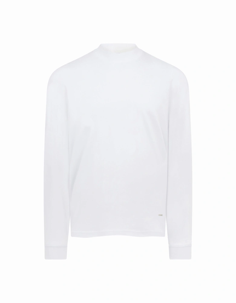 Long Sleeve Oversized Interlock T-Shirt