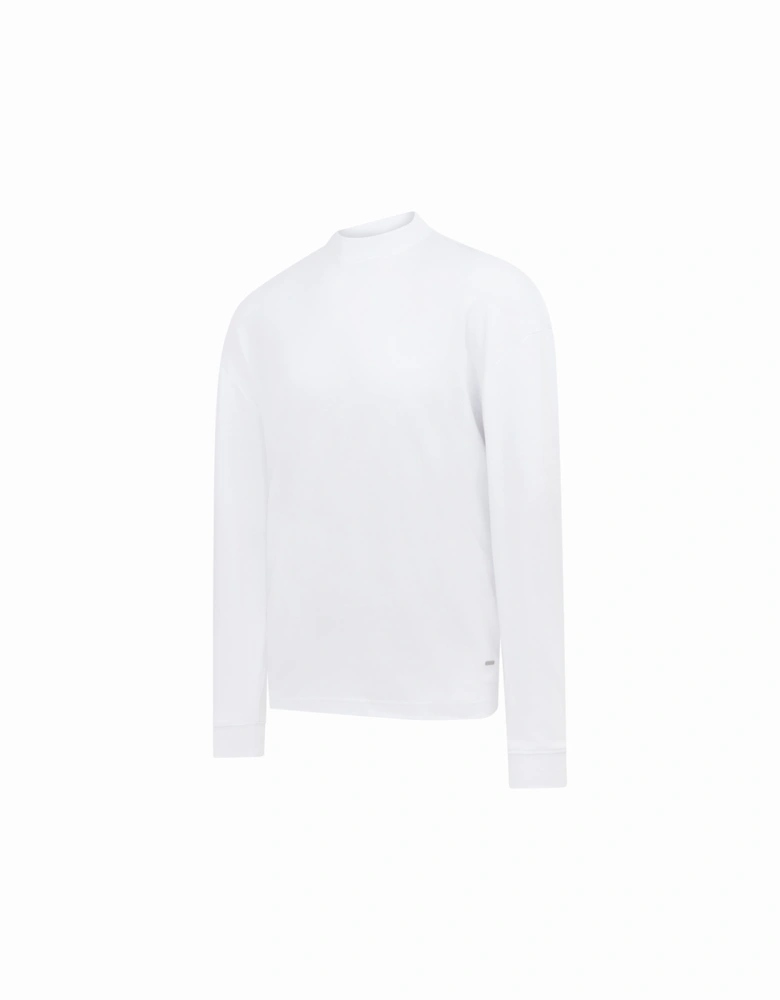 Long Sleeve Oversized Interlock T-Shirt