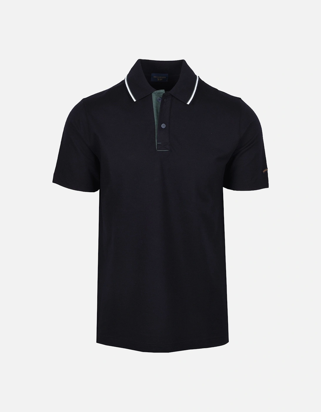 Tipped Polo Shirt Navy, 4 of 3