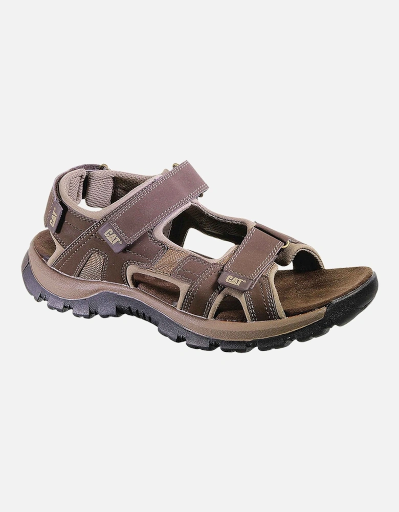 Giles P716654 Dark Brown Mens Sandals
