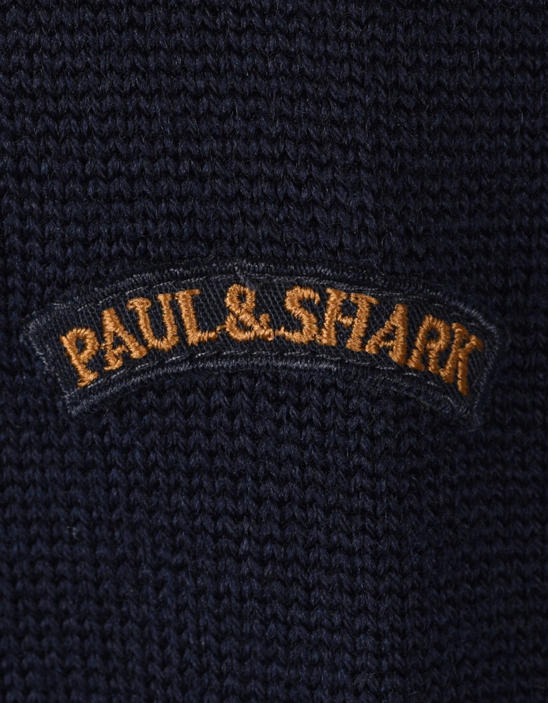 Half Zip Knitwear navy