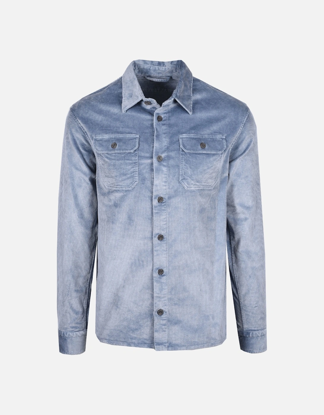 Paul & Shark Men's Blue Corduroy Overshirt Light - : Size M