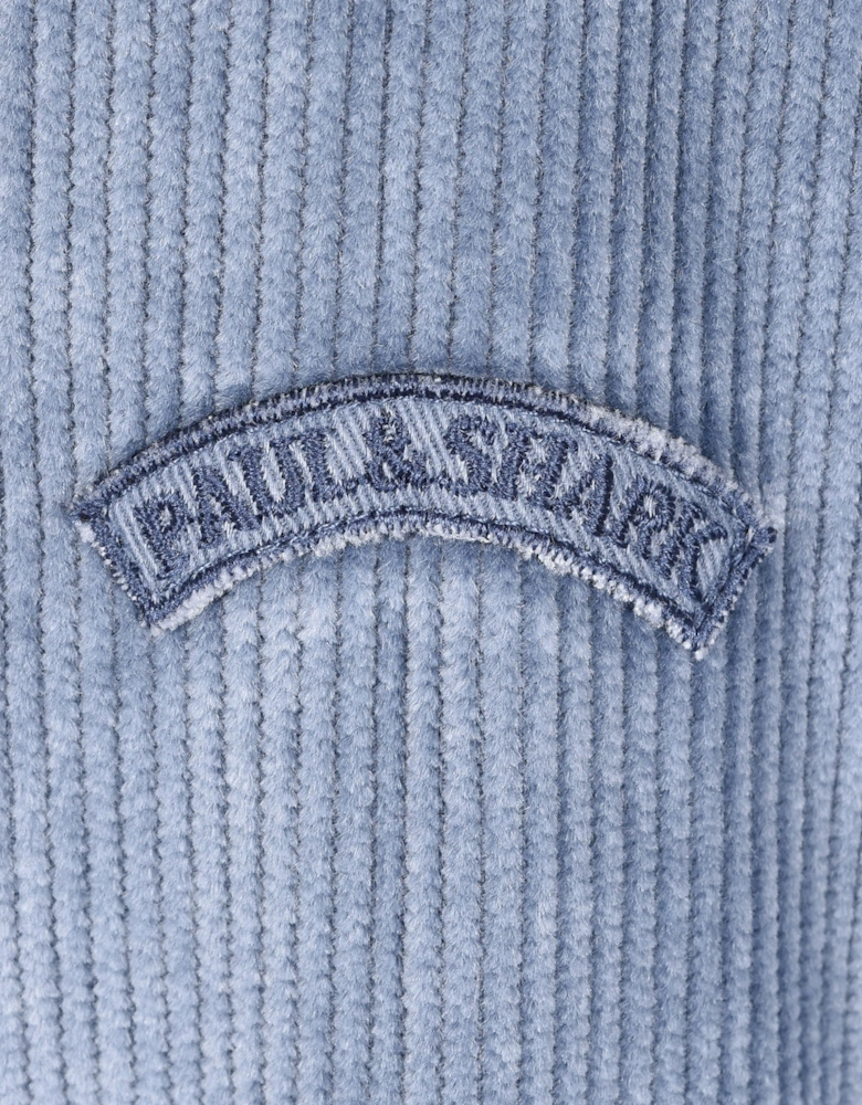 Corduroy Overshirt Light Blue