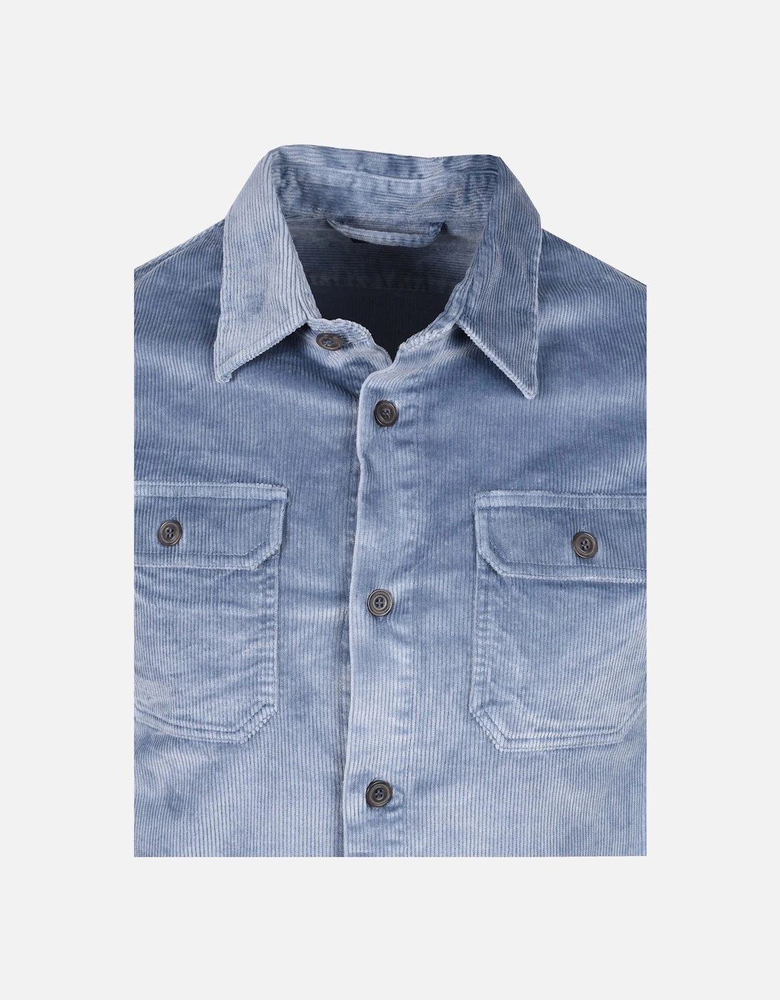Corduroy Overshirt Light Blue