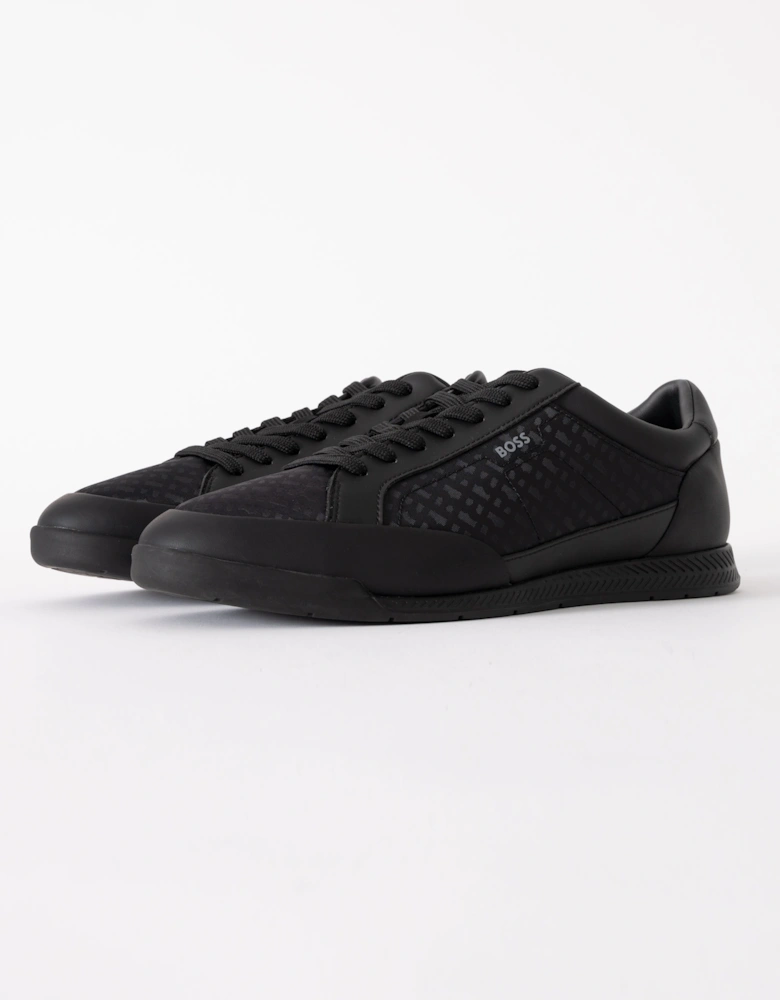 BOSS Orange Nitan_Tenn_mn Mens Trainers - Black 005