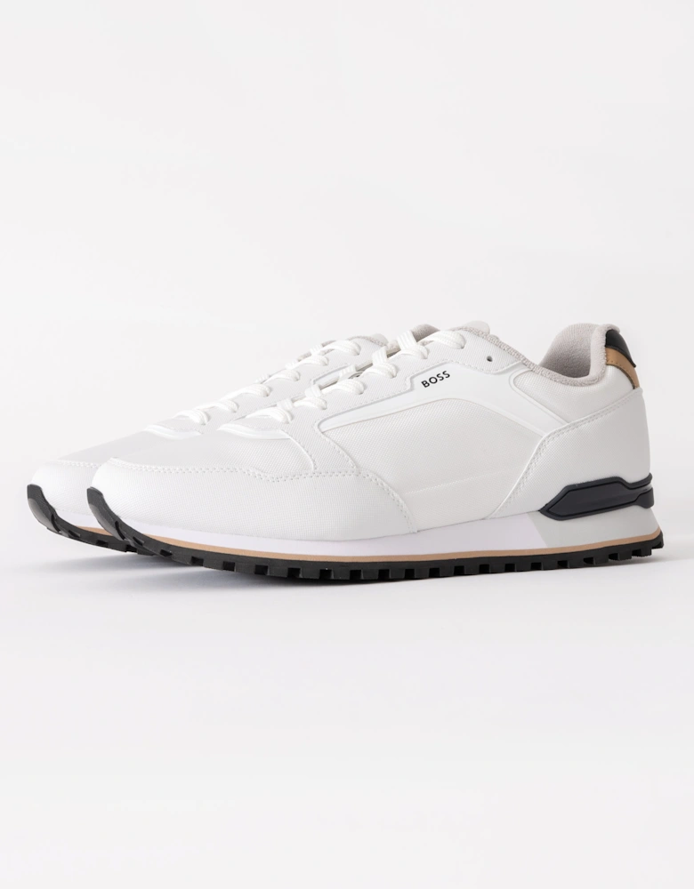 BOSS Orange Parkour-L_Runn_txhf Mens Trainers - Open White 122