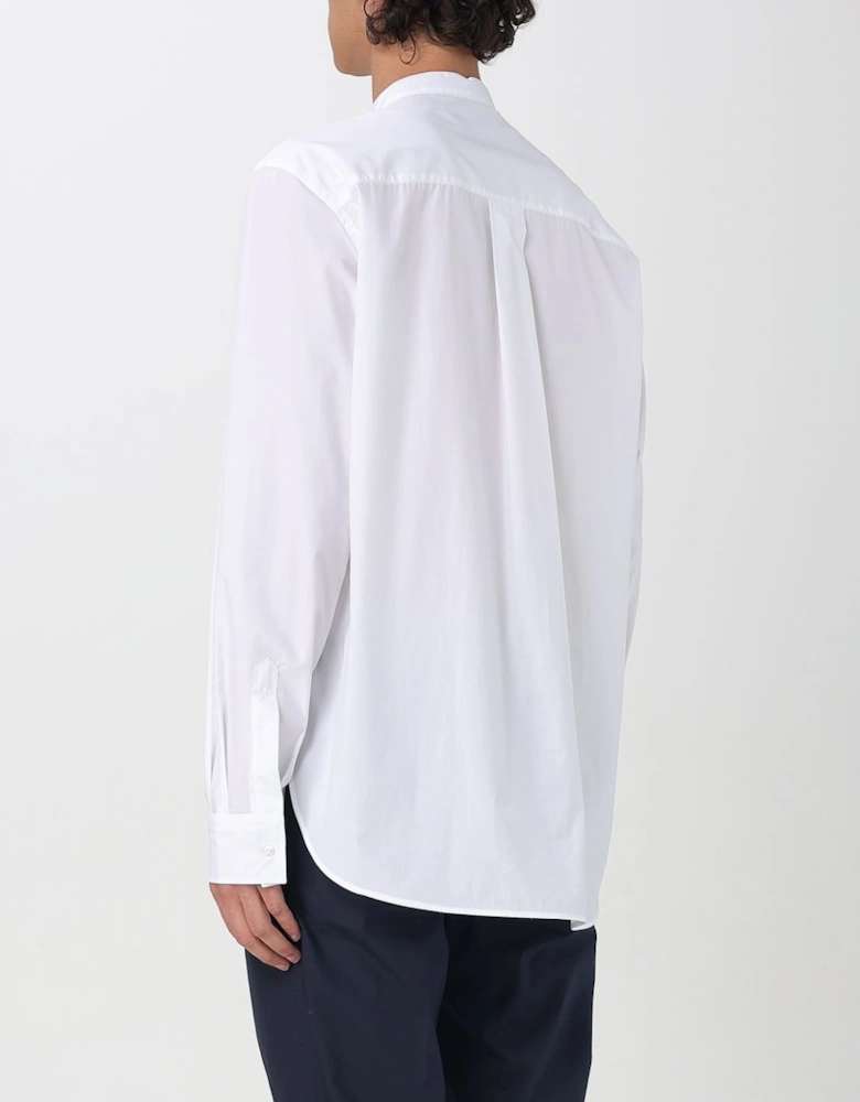 Mandarin Collar LongSleeve Shirt