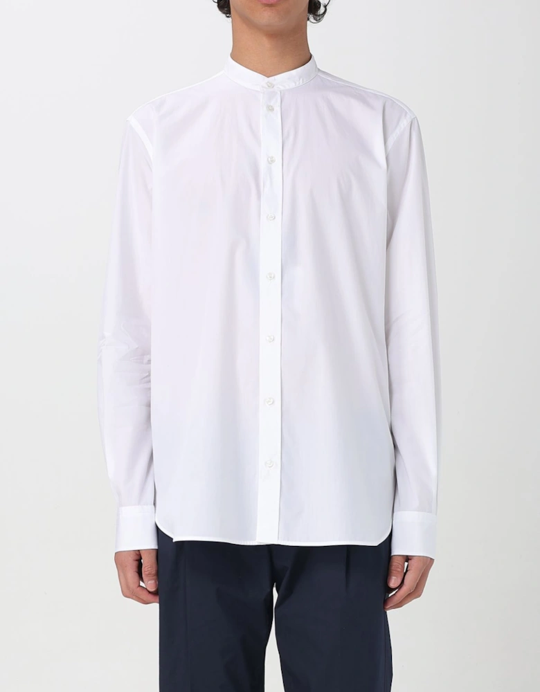 Mandarin Collar LongSleeve Shirt