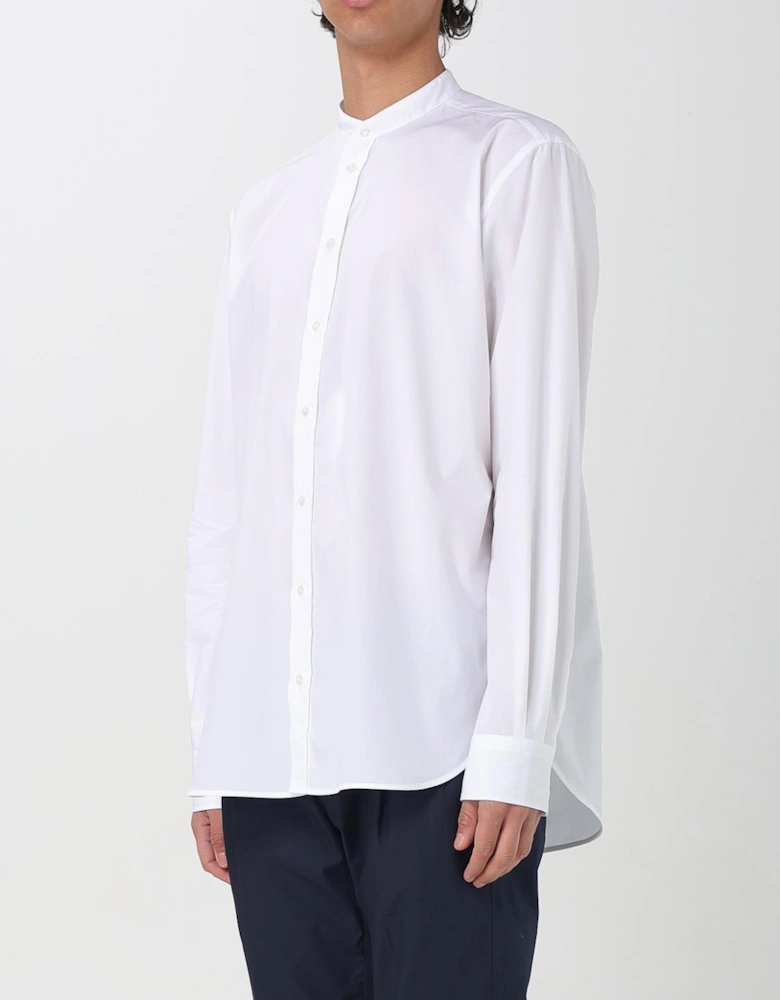Mandarin Collar LongSleeve Shirt