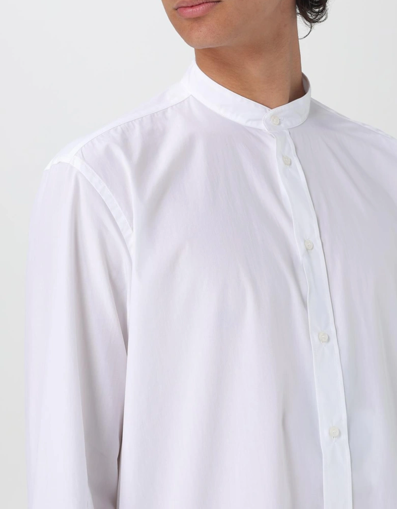 Mandarin Collar LongSleeve Shirt