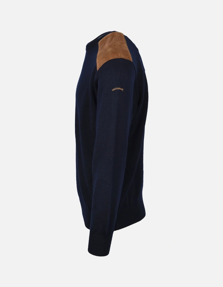 Crew Neck Knitwear Navy