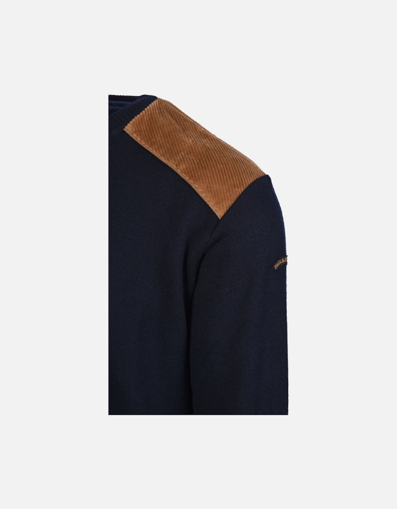 Crew Neck Knitwear Navy