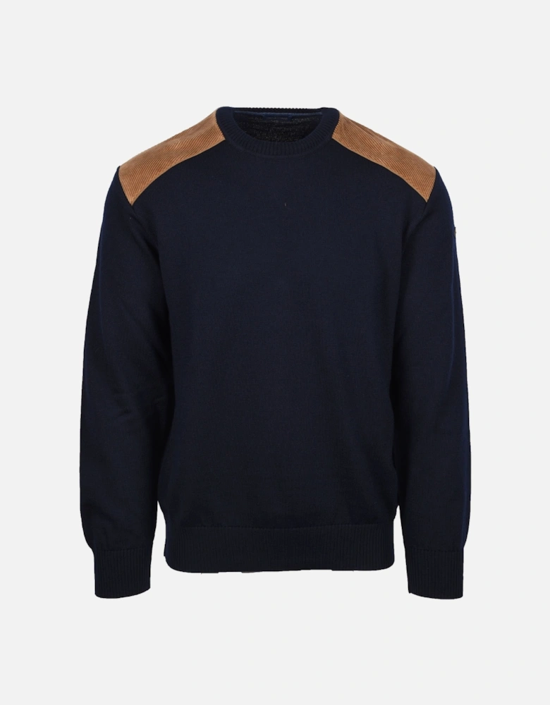 Crew Neck Knitwear Navy