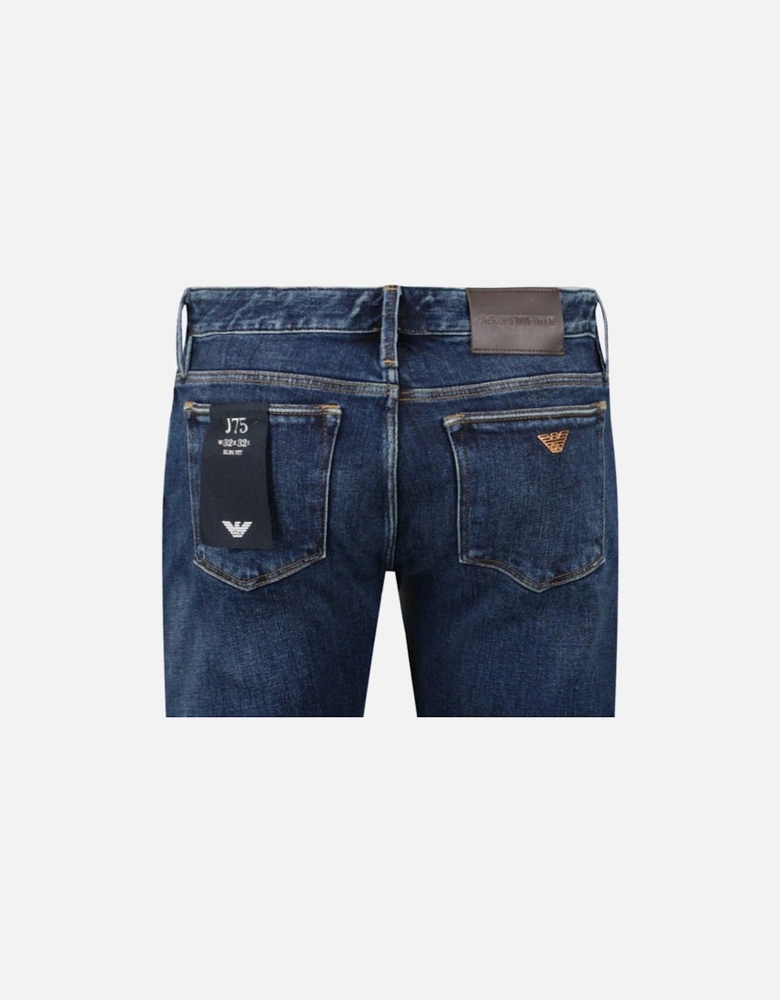 J75 Slim Fit 5 Pocket Jeans Dark Blue