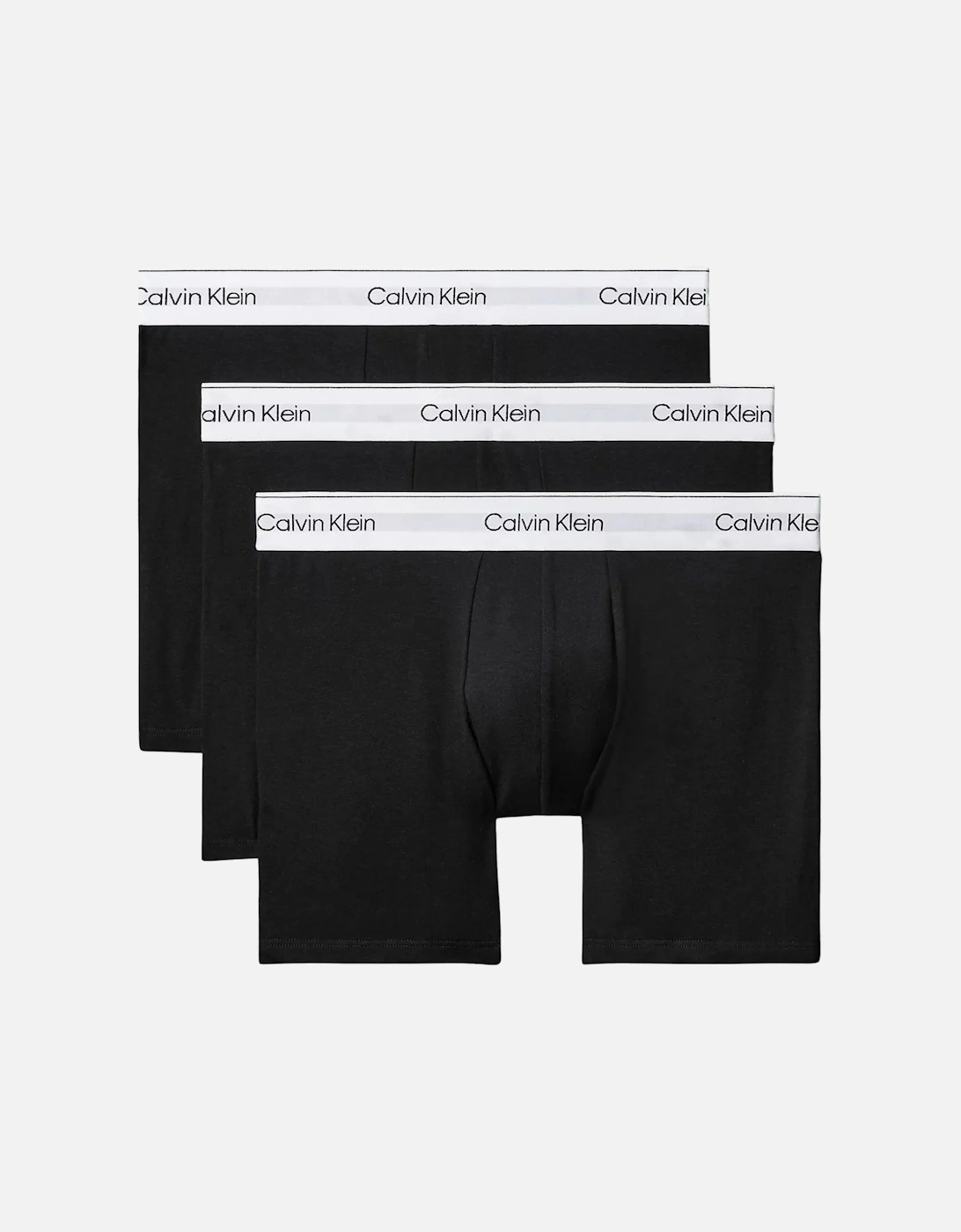 3-Pack Icon Cotton Stretch Boxer Briefs, Black/white, 7 of 6