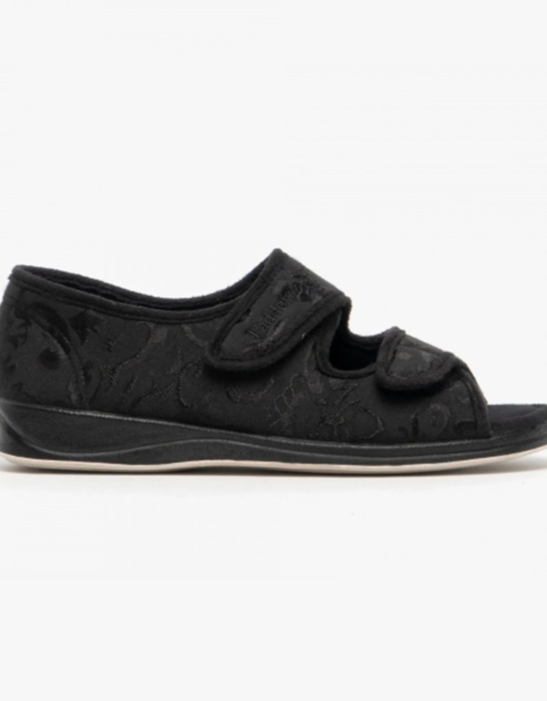 LYDIA Womens Slippers Black