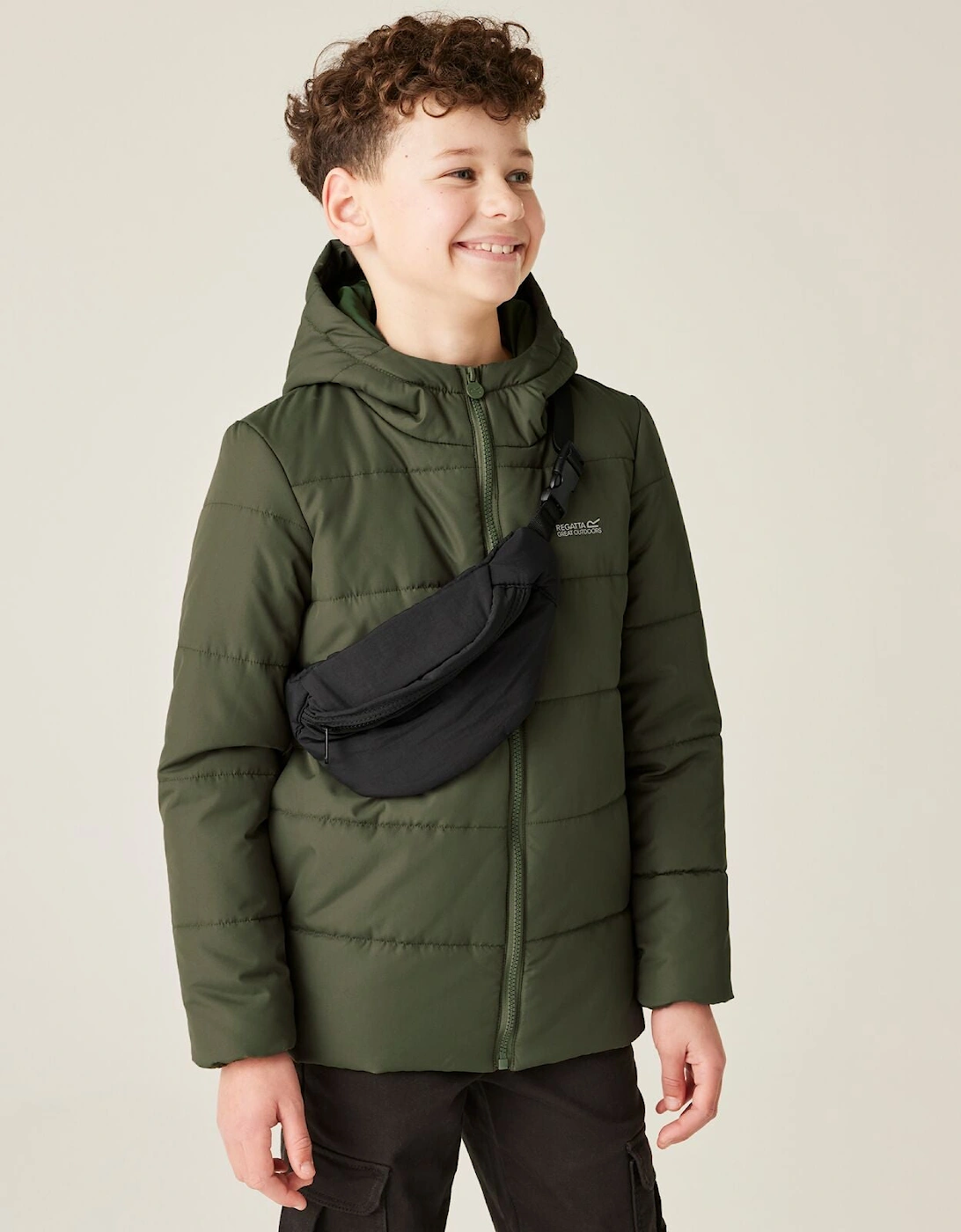 Kids Halkner Quilted Jacket, 2 of 1