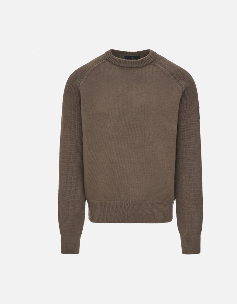 Aspect Crewneck Jumper Khaki