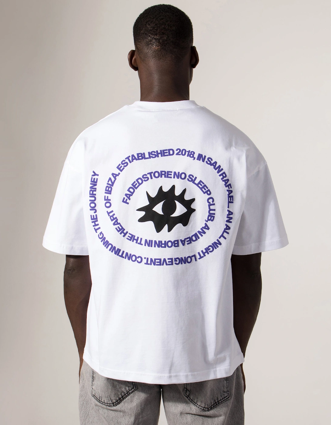 Relaxed Fit NSC Circle Eye T-Shirt, 7 of 6