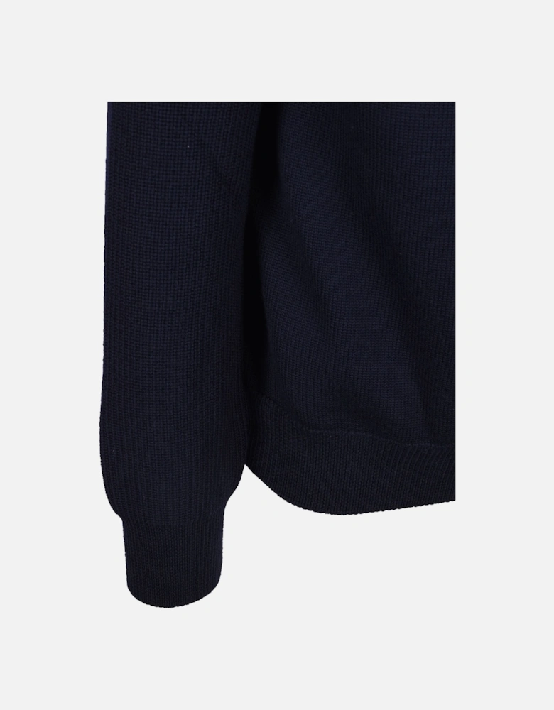 Aspect Half Zip Knitwear Dark Ink