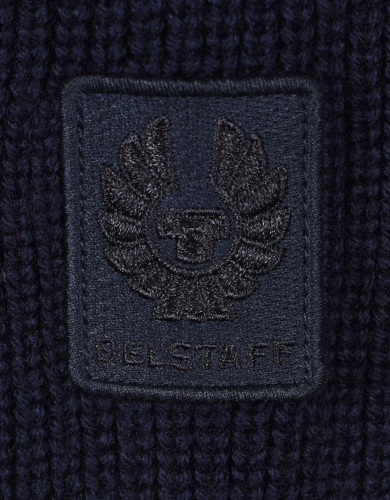 Aspect Half Zip Knitwear Dark Ink