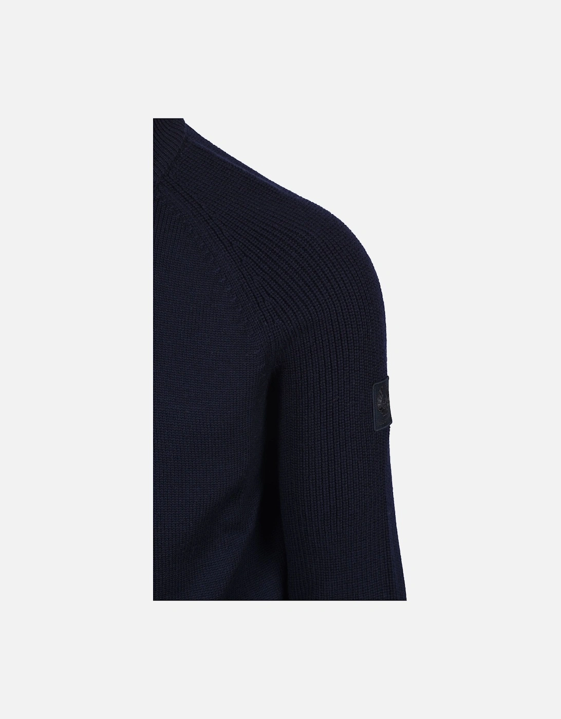 Aspect Half Zip Knitwear Dark Ink