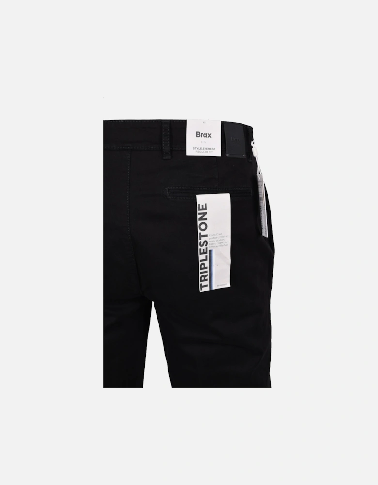 Everest Cotton Chino Black