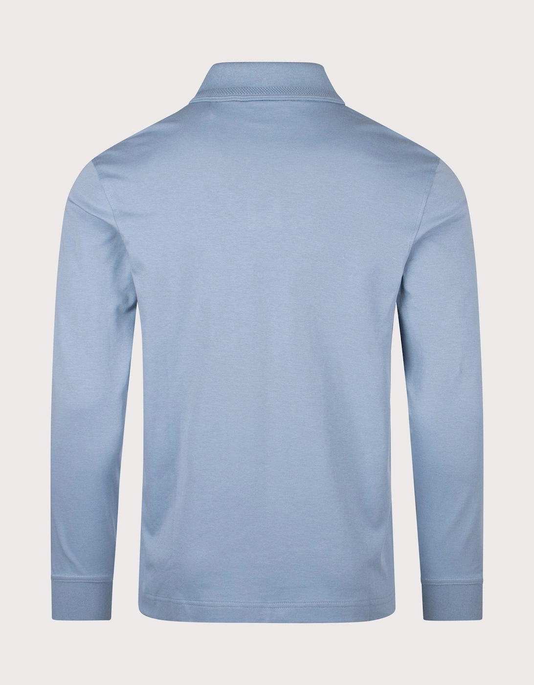 Piqué Interlock Long Sleeve Polo Shirt