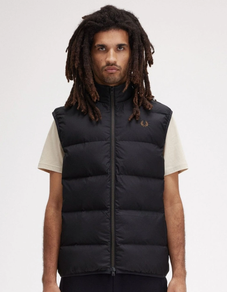 Mens Padded Gilet - Black 102