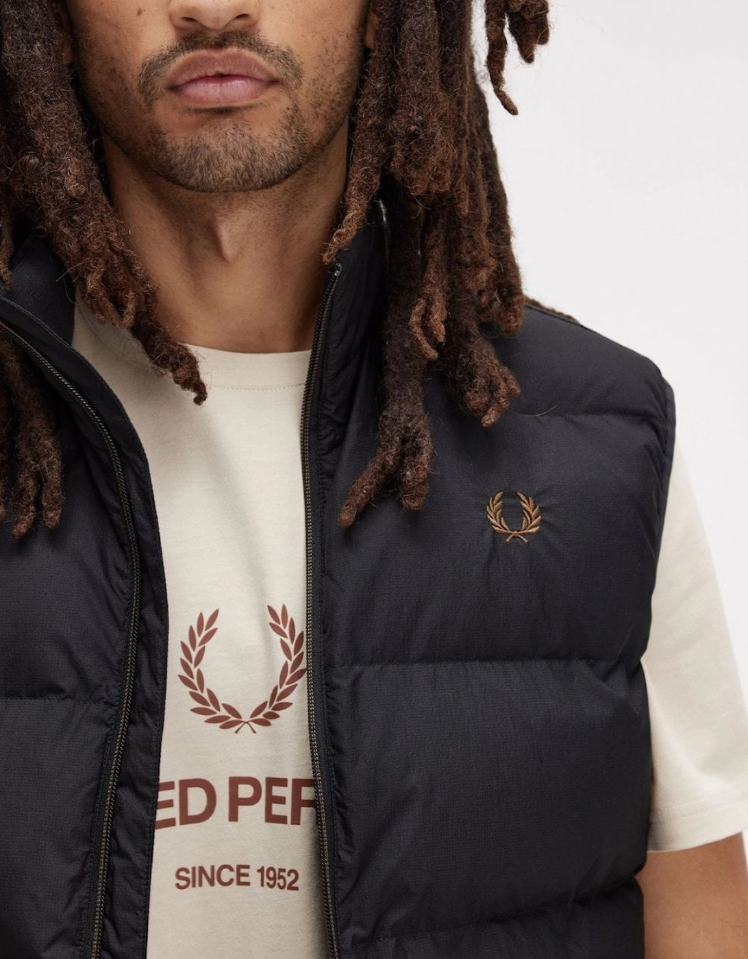 Mens Padded Gilet - Black 102