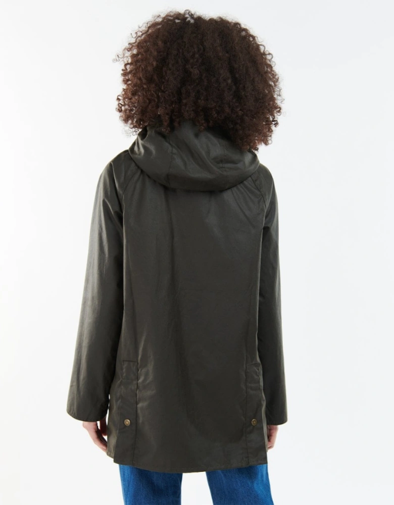 Highclere Womens Wax Jacket - Olive