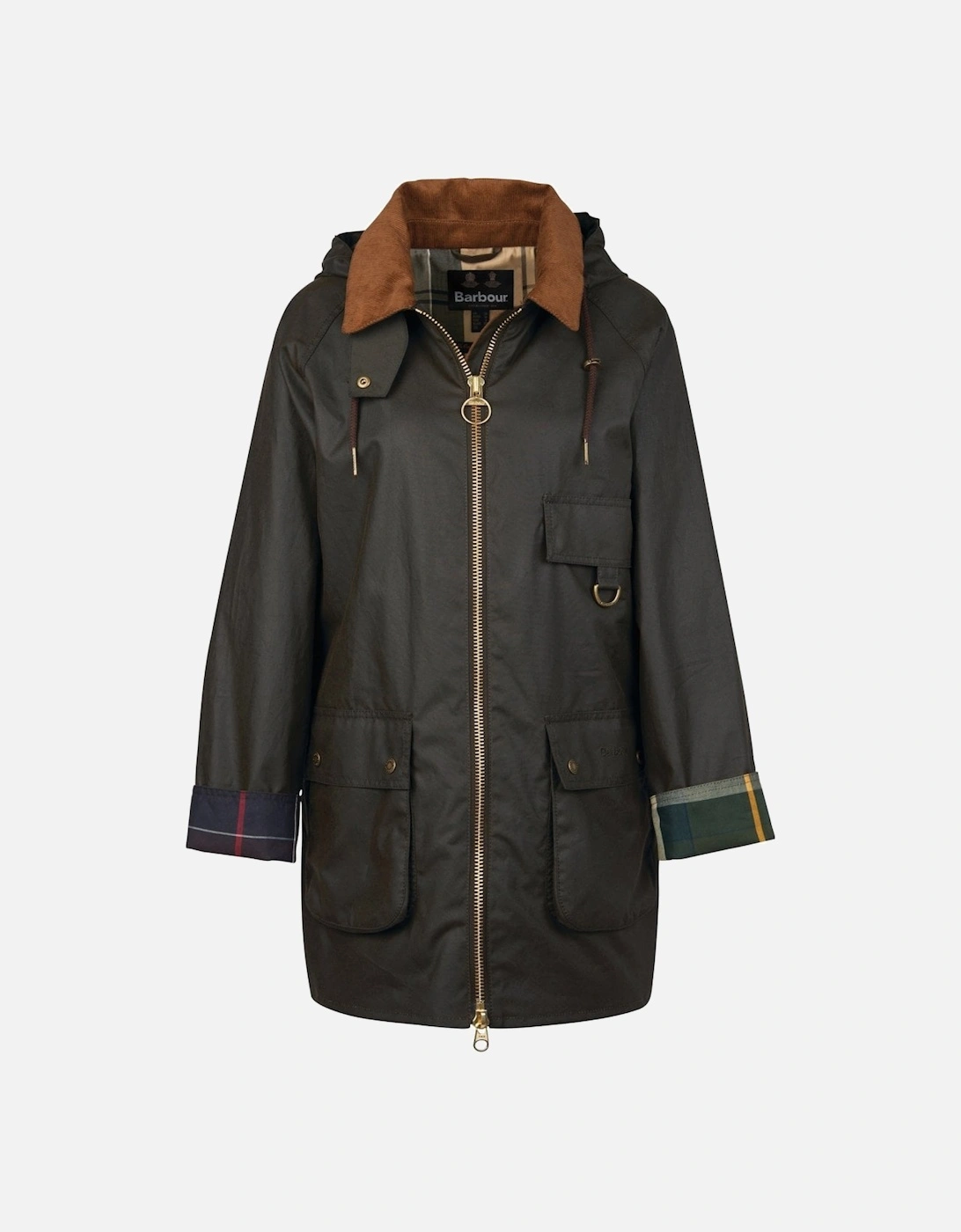 Highclere Womens Wax Jacket - Olive