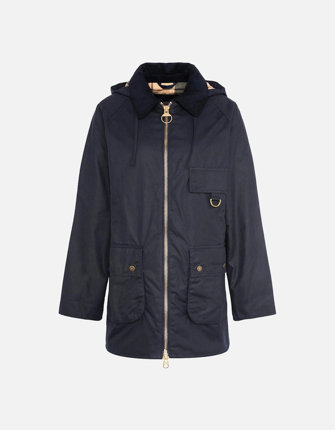 Highclere Womens Wax Jacket - Navy