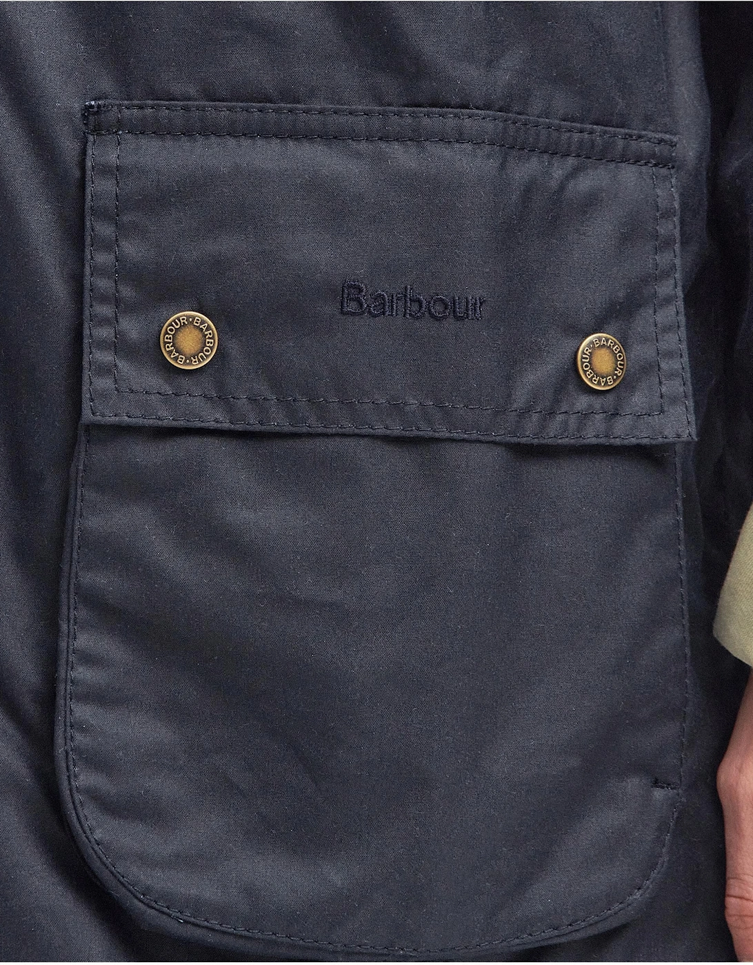 Highclere Womens Wax Jacket - Navy