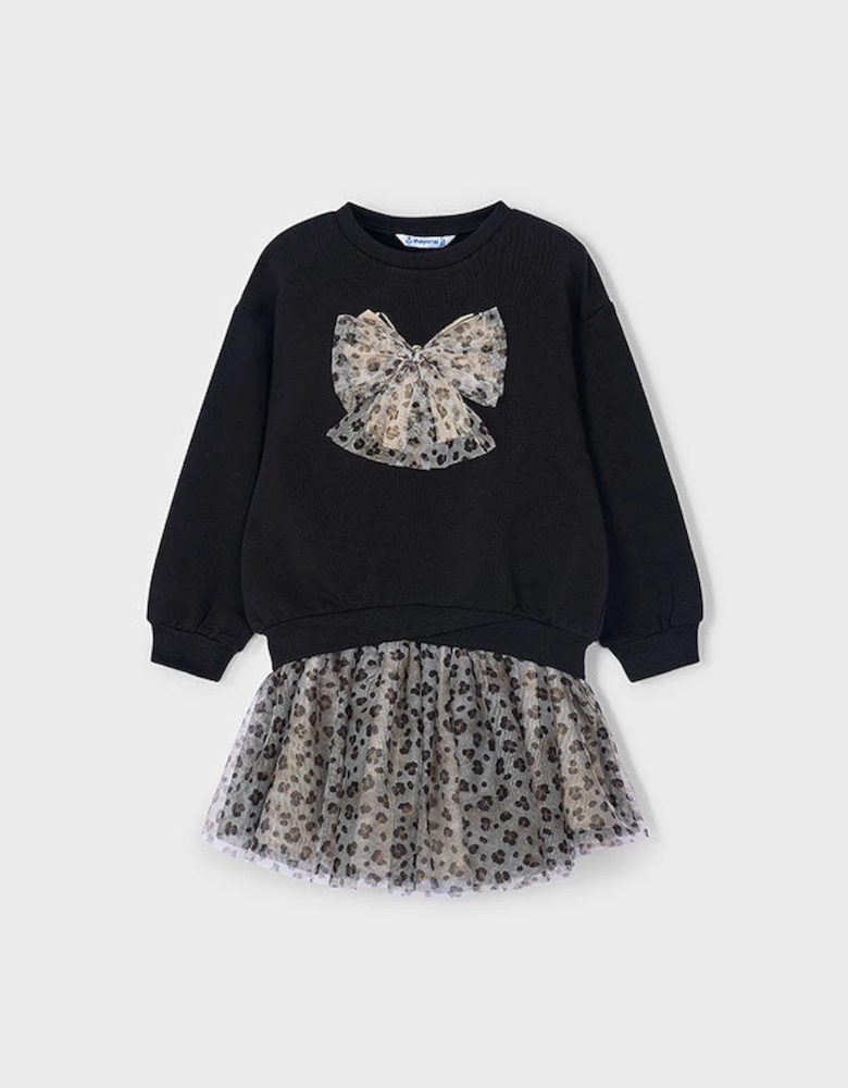 GIRLS BLACK TULLE SKIRT SET 4.936