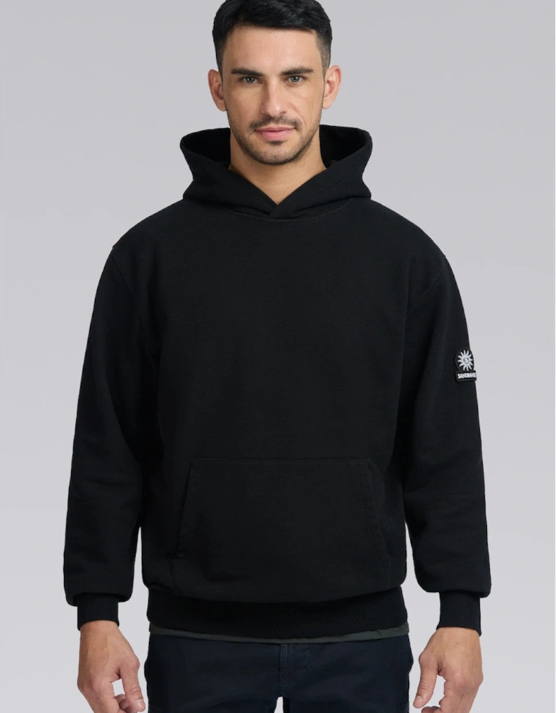 Badge Logo Hoody Black