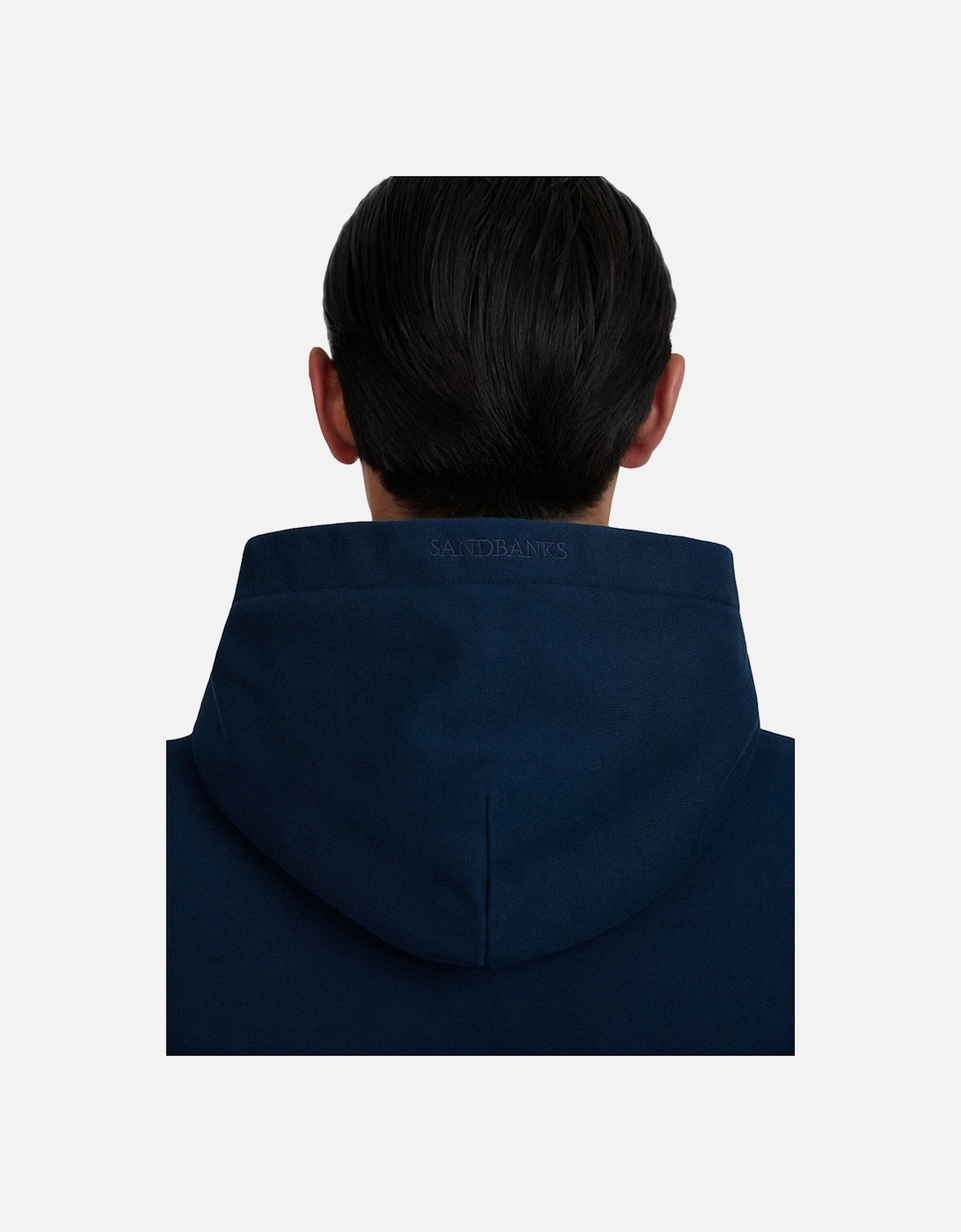 Badge Logo Hoody Navy