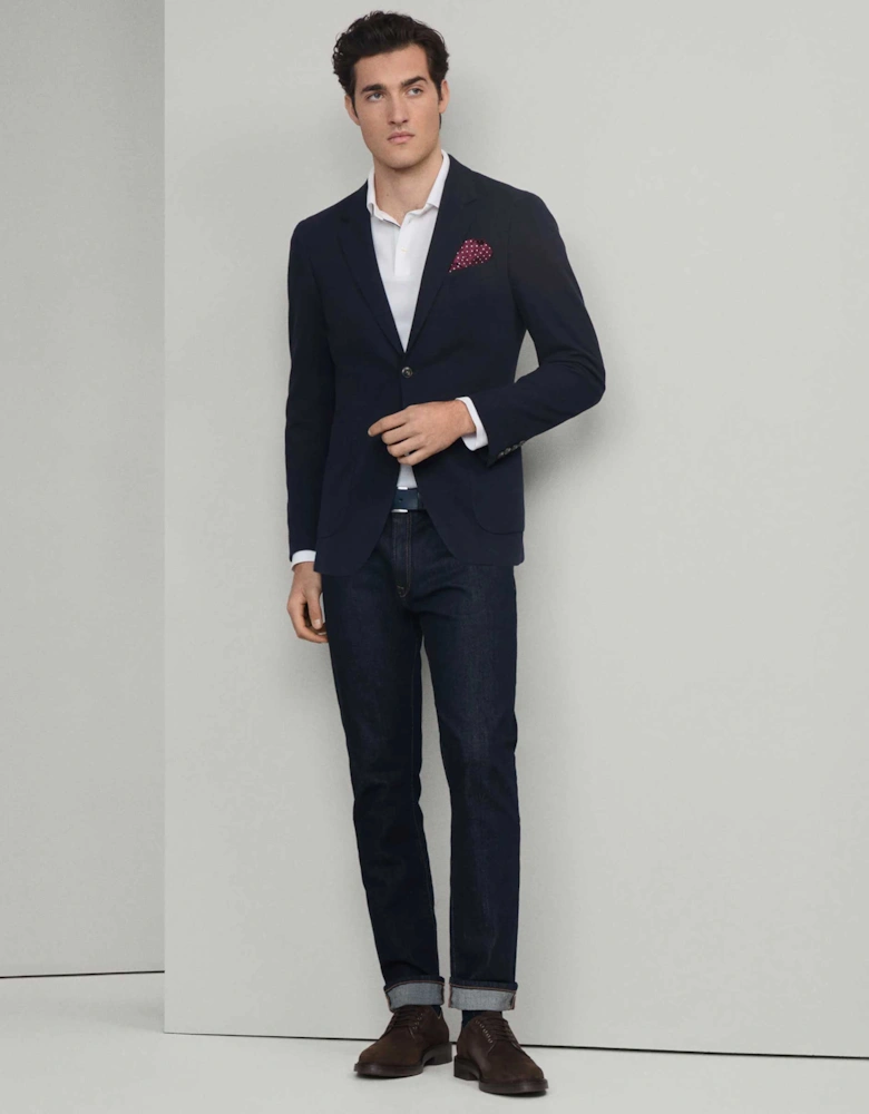 Slim Fit Rinse Wash Jeans