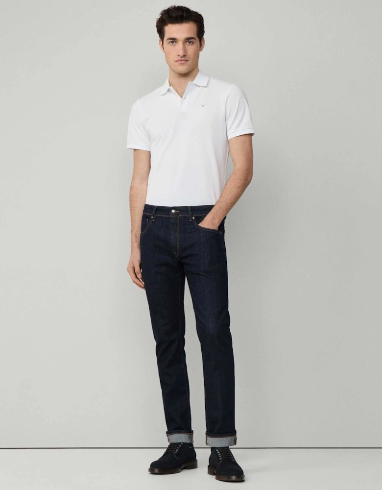 Slim Fit Rinse Wash Jeans