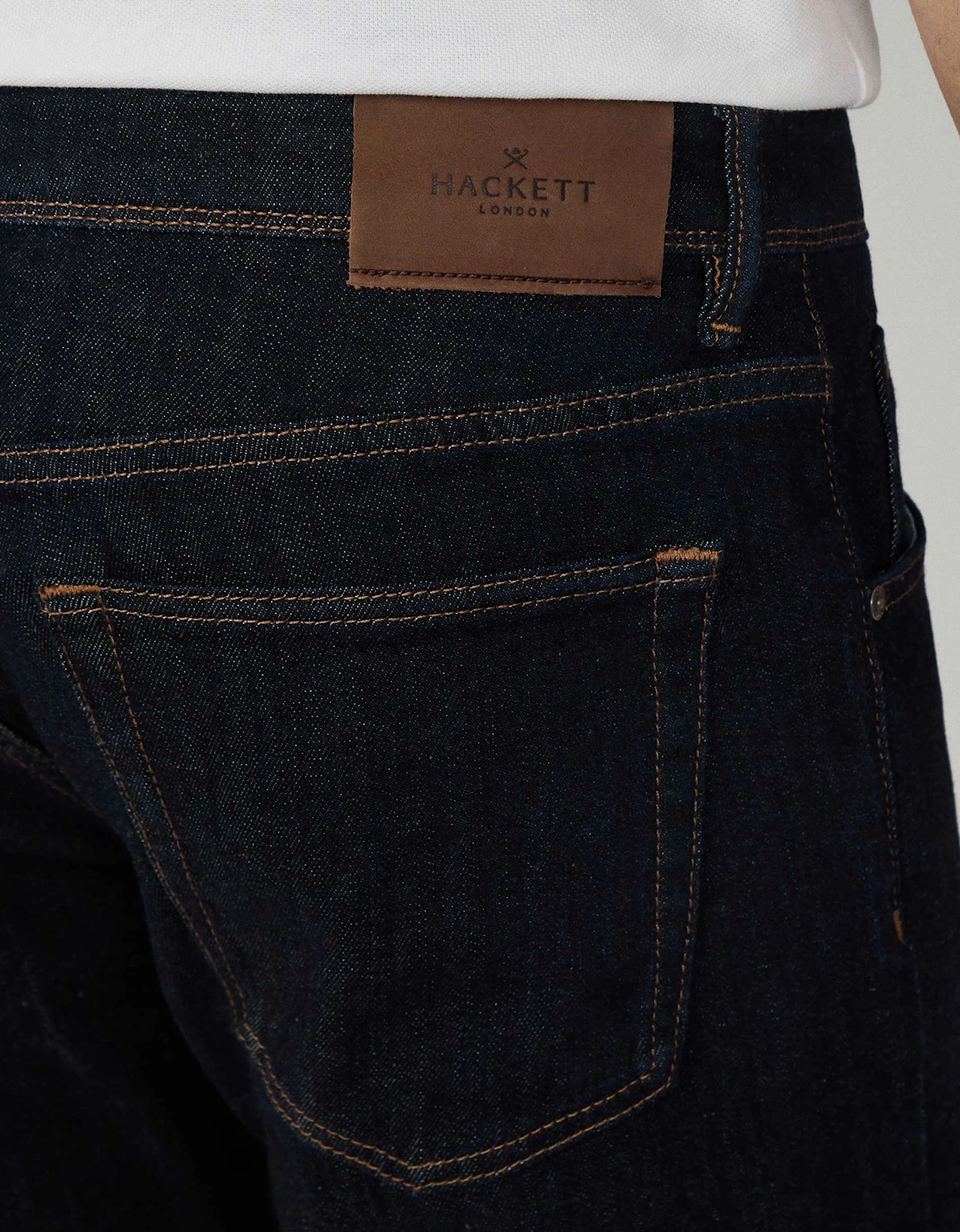 Slim Fit Rinse Wash Jeans
