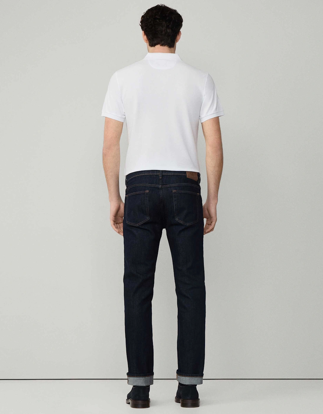 Slim Fit Rinse Wash Jeans