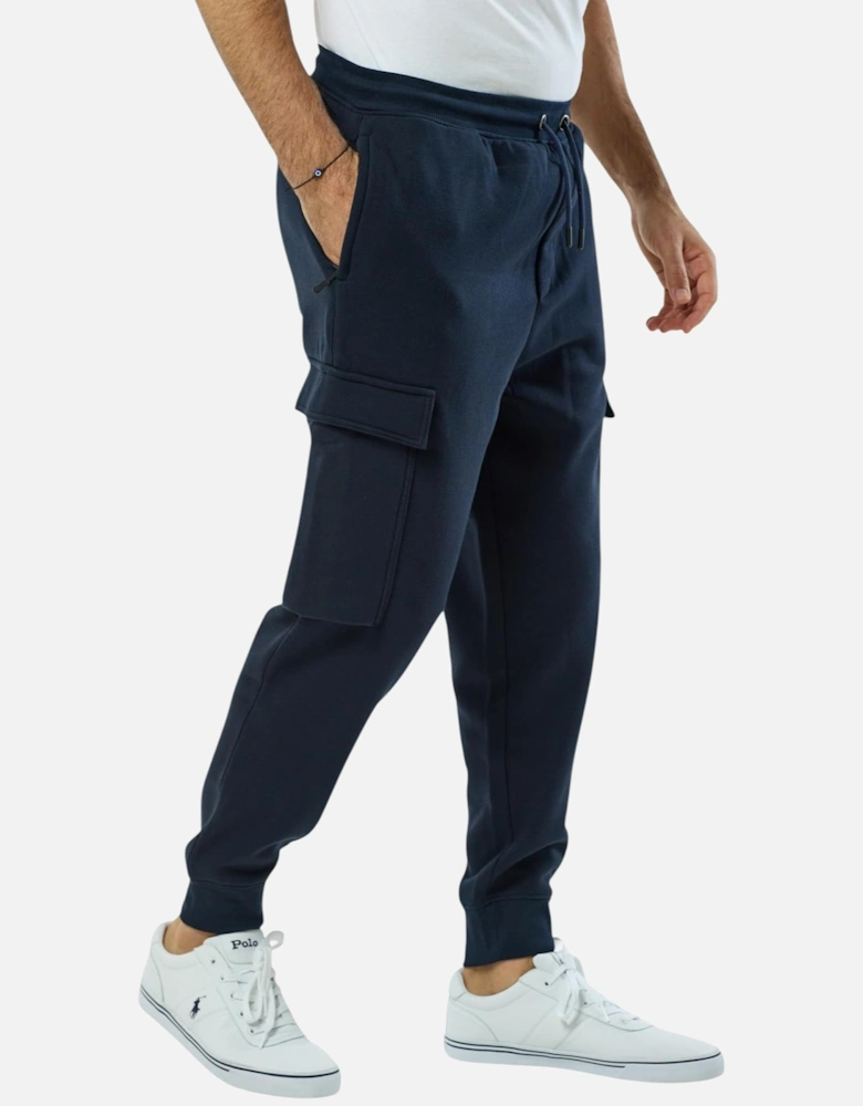 Mens Cargo Joggers Zip Pockets Fleece Gym Trousers Cotton Bottom Track Pants New
