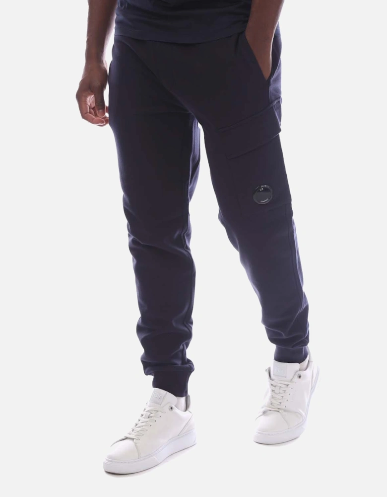 Diagonal Raised Fleece Lens Sweatpants