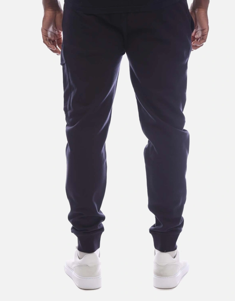 Diagonal Raised Fleece Lens Sweatpants