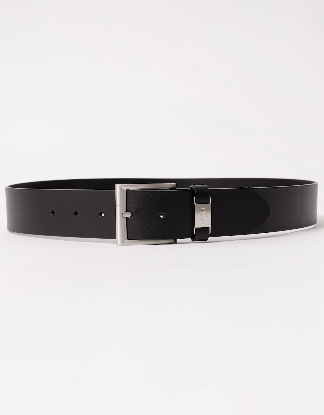 Men's BOSS Orange Connio Mens Leather Belt NOS - Black 001 - Size: W40