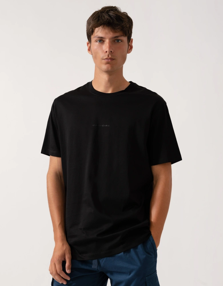 Mens Regular Fit Mercerised Cotton T-Shirt - Black UC001