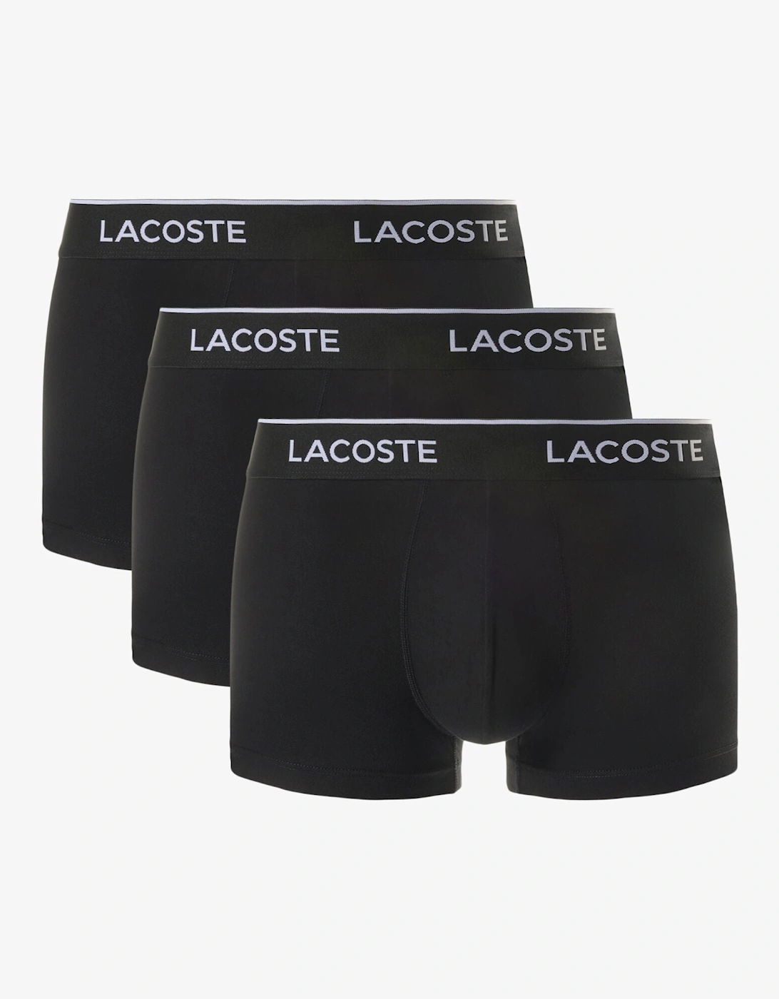 Lacoste Men's Black 3-Pack Of Trunks - 031  33/32/32 M
