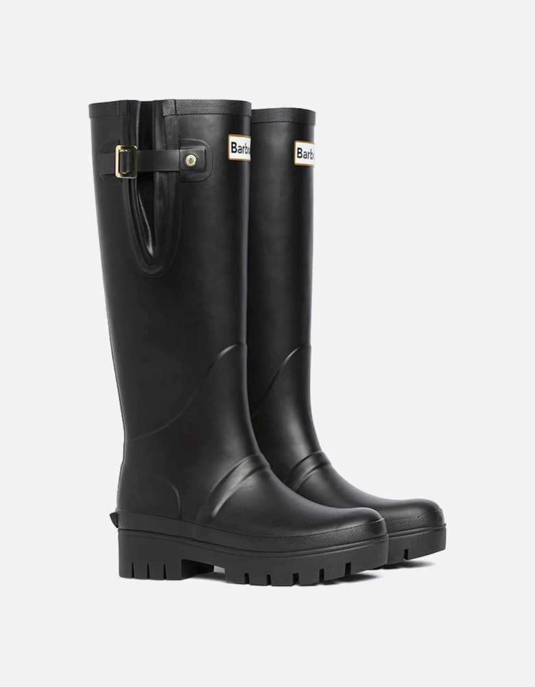 Leighton Womens Tall Wellies - Black