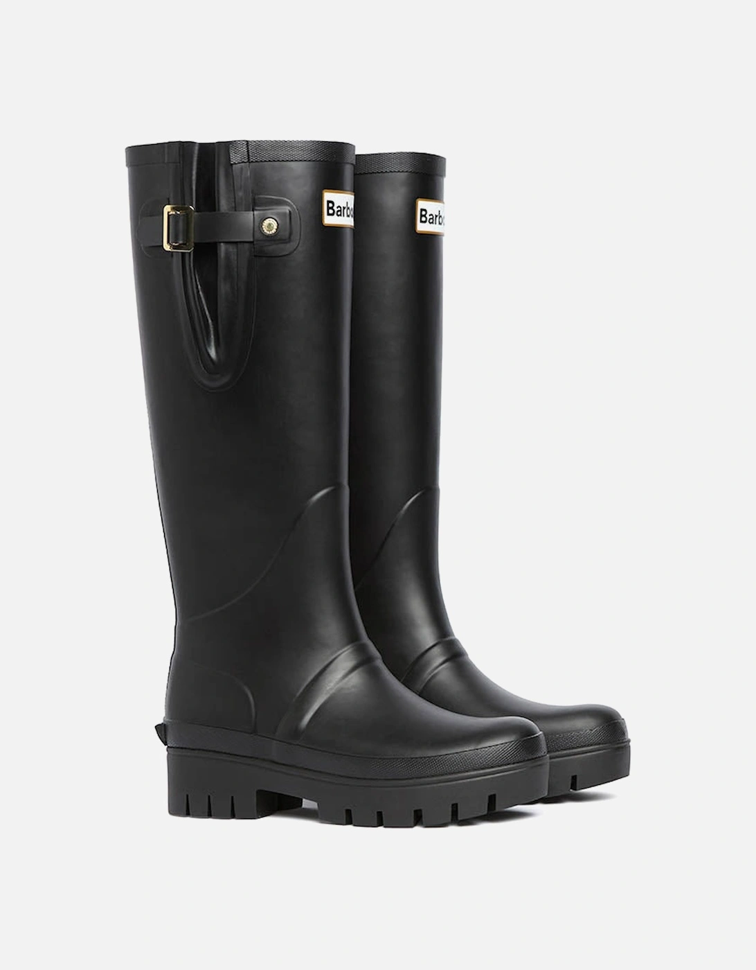 Leighton Womens Tall Wellies - Black, 3 of 2